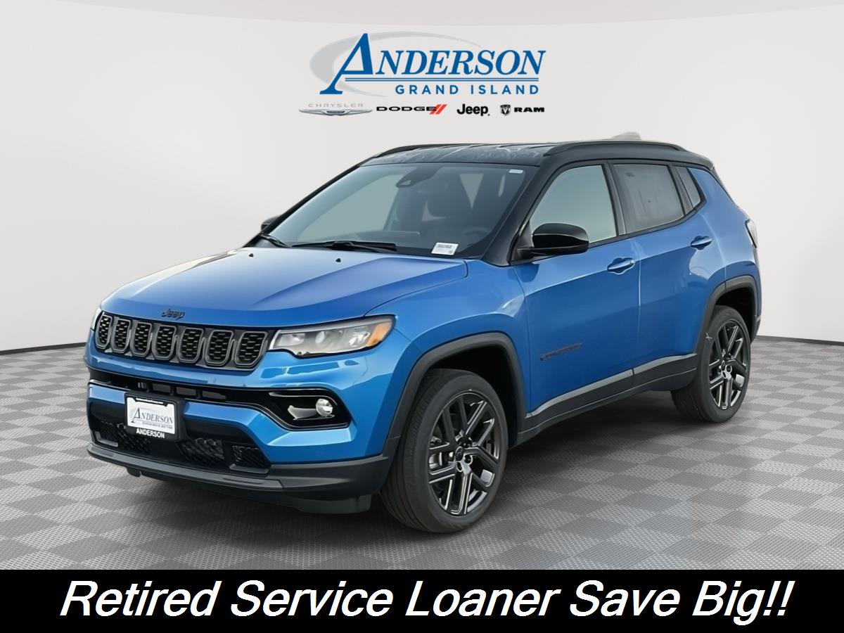Hydro Blue Pearlcoat 2026 Jeep Compass SUV / Crossover Four-Wheel Drive 8-Speed Automatic