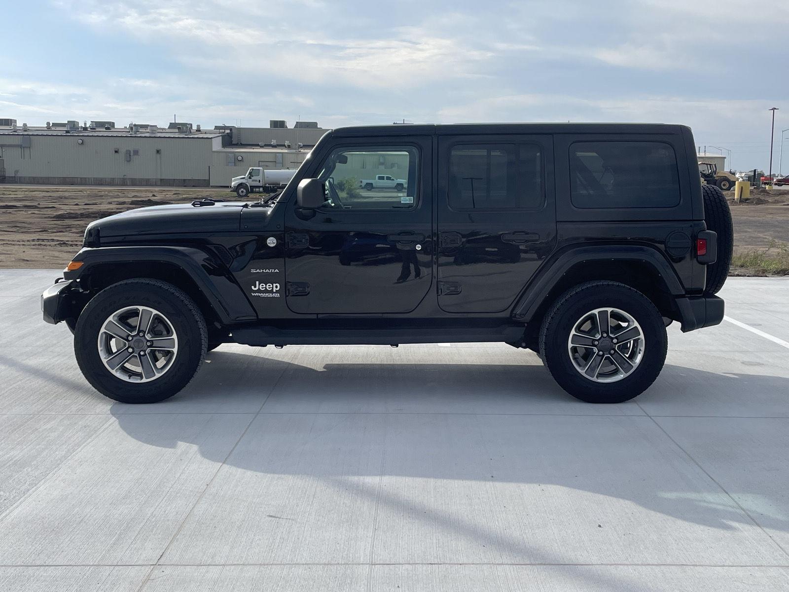 Used 2021 Jeep Wrangler Unlimited Sahara SUV/Crossover for sale in Grand Island NE