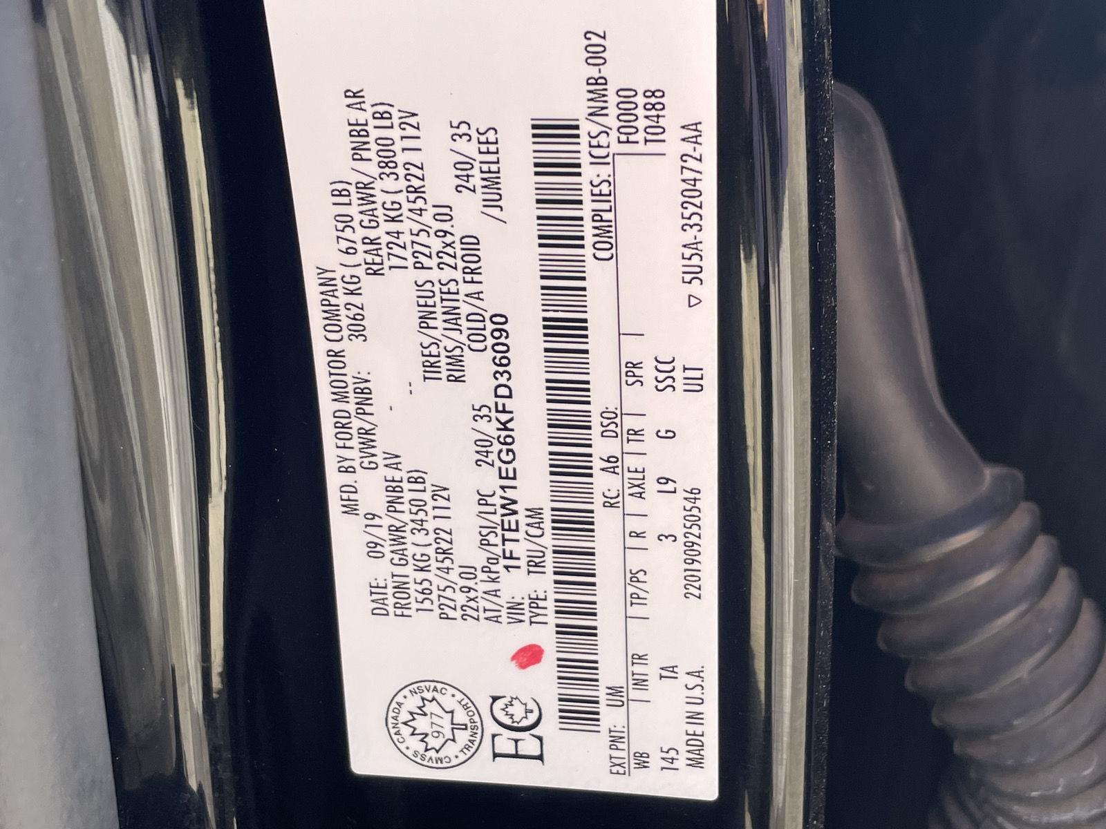 Used 2019 Ford F-150 Limited Crew Cab Truck for sale in Grand Island NE