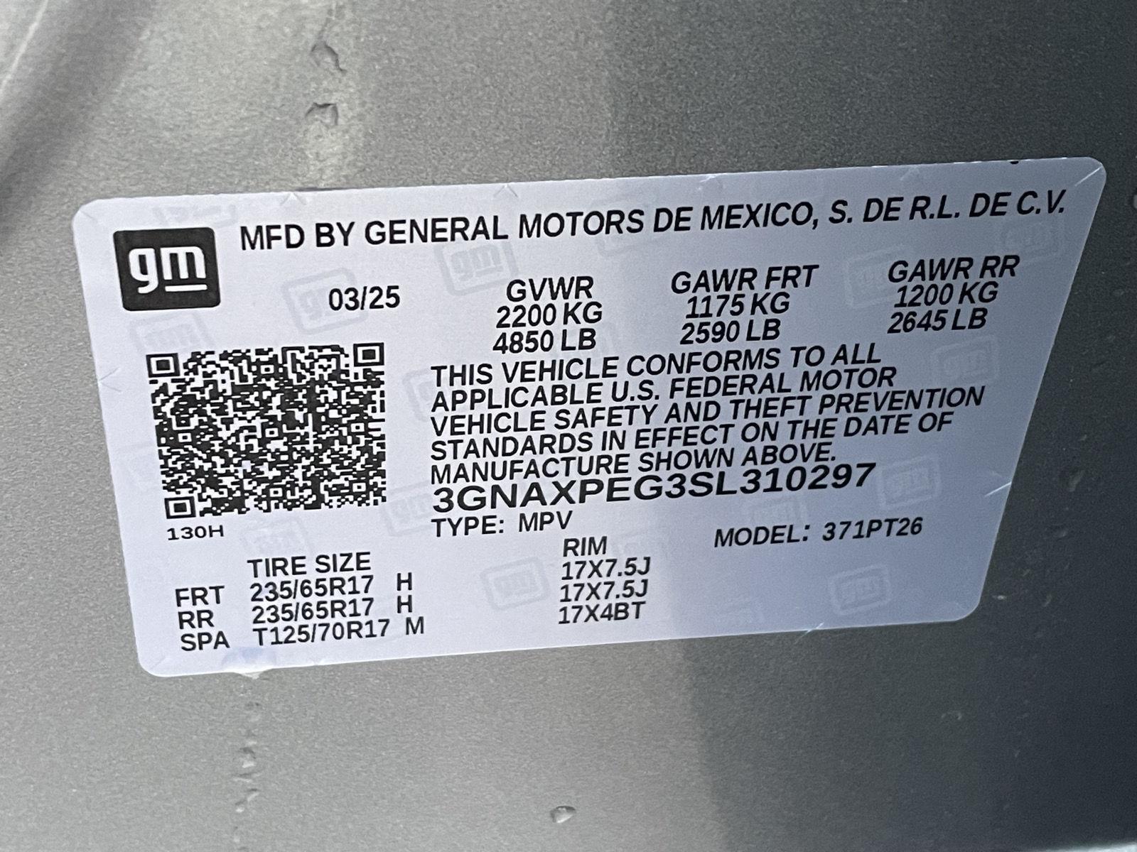 Used 2025 Chevrolet Equinox AWD LT SUV/Crossover for sale in Grand Island NE