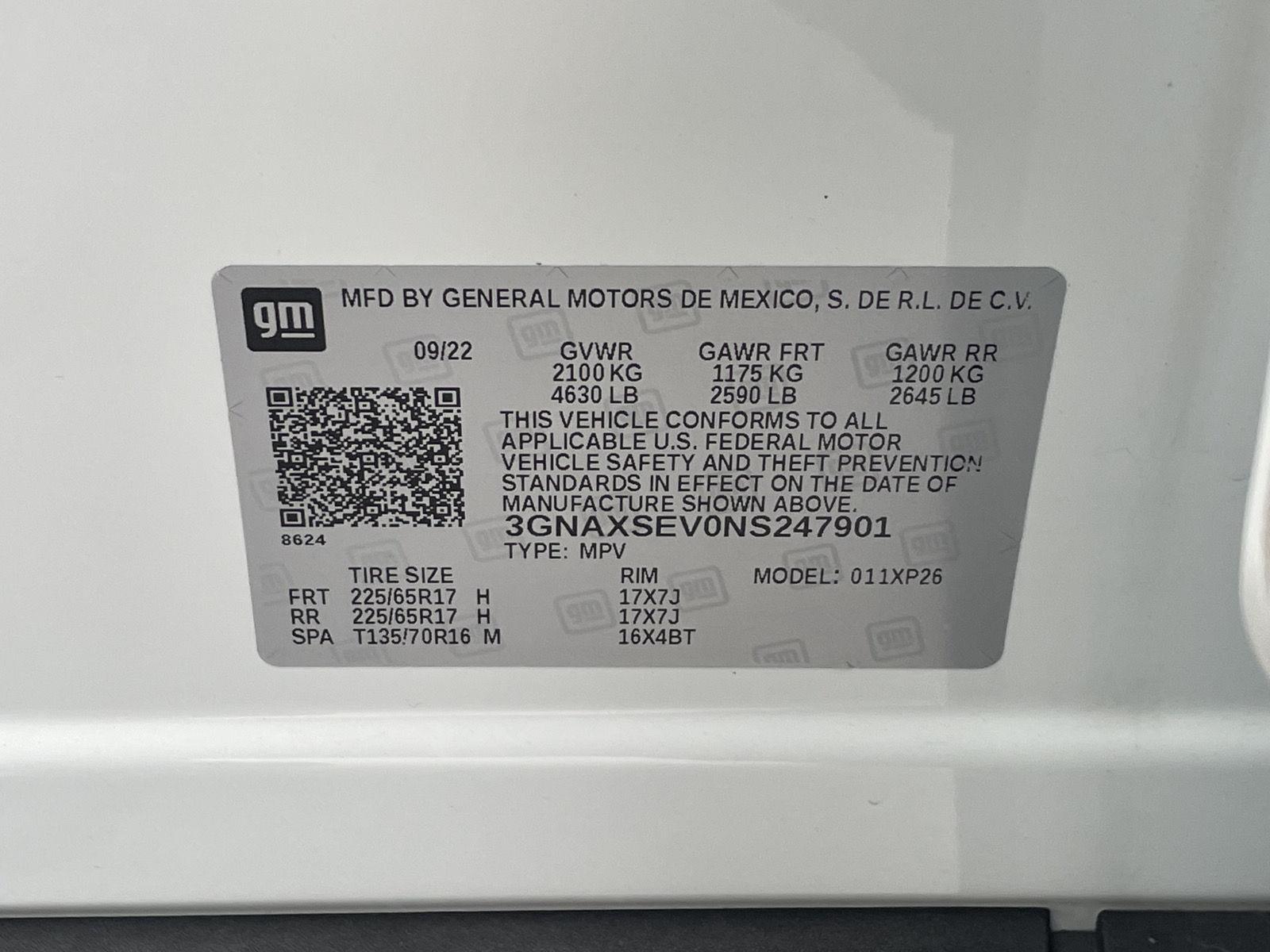 Used 2022 Chevrolet Equinox LS SUV/Crossover for sale in Grand Island NE