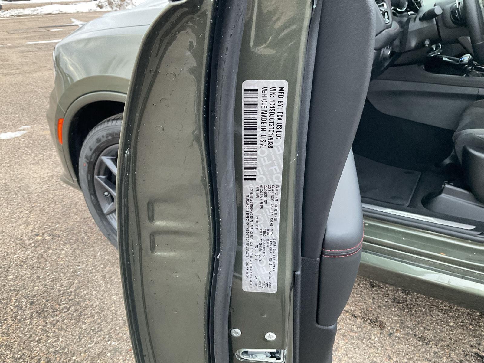 New 2026 Dodge Durango for sale in Grand Island NE