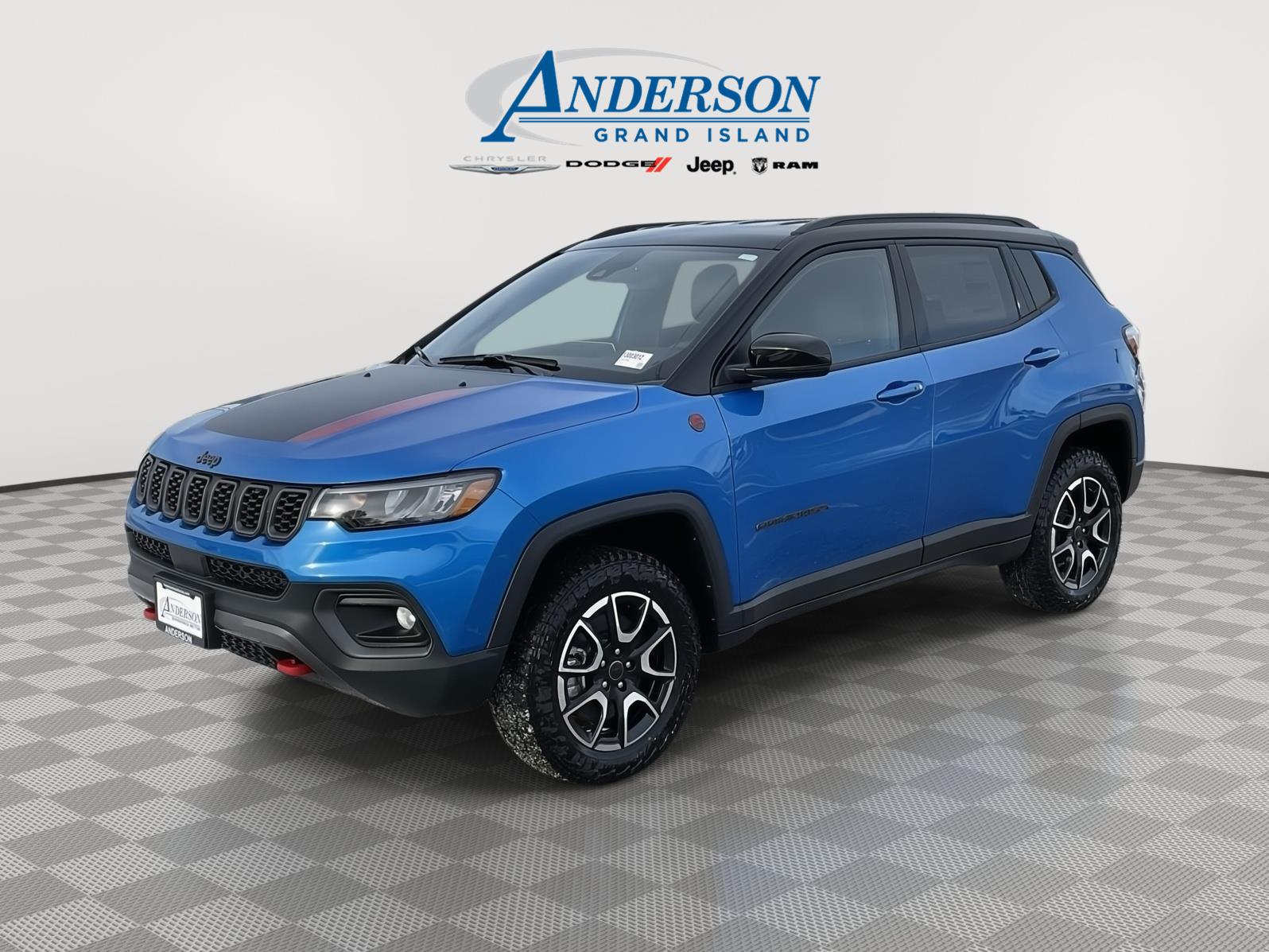 Hydro Blue Pearlcoat 2026 Jeep Compass Trailhawk 4WD SUV / Crossover Four-Wheel Drive 8-Speed Automatic