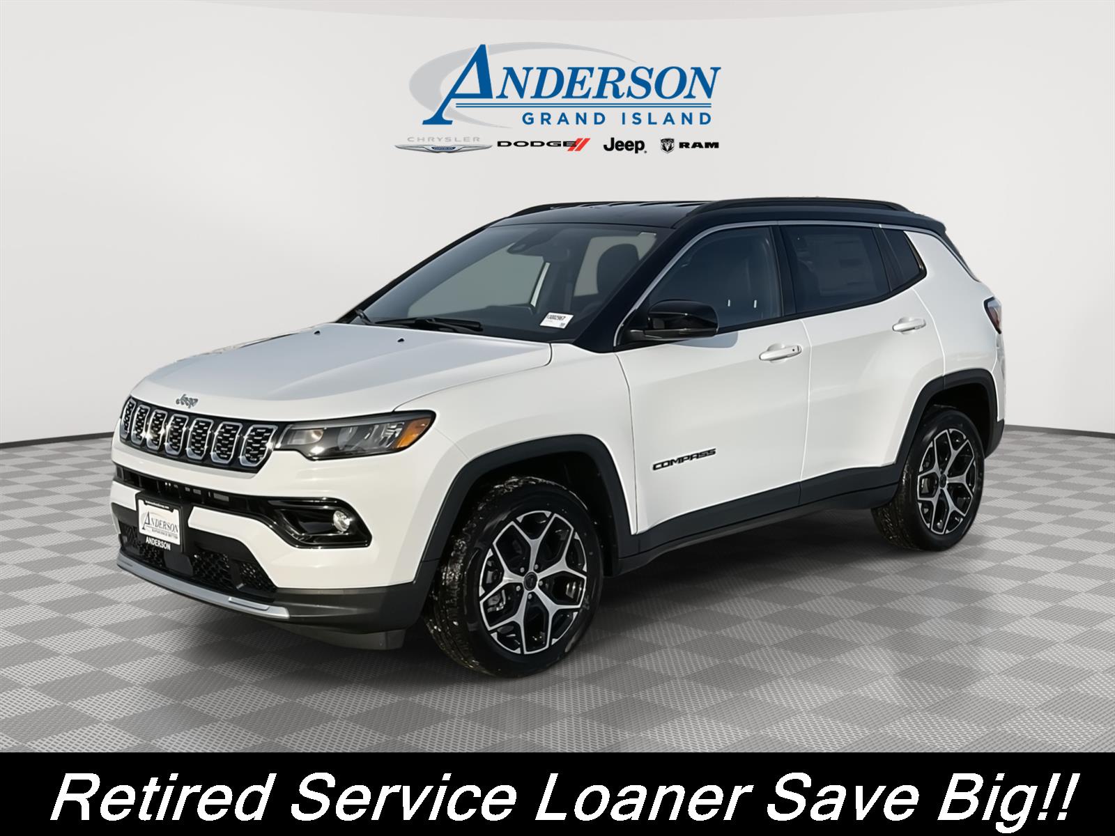Bright White Clearcoat 2026 Jeep Compass Limited 4WD SUV / Crossover Four-Wheel Drive 8-Speed Automatic