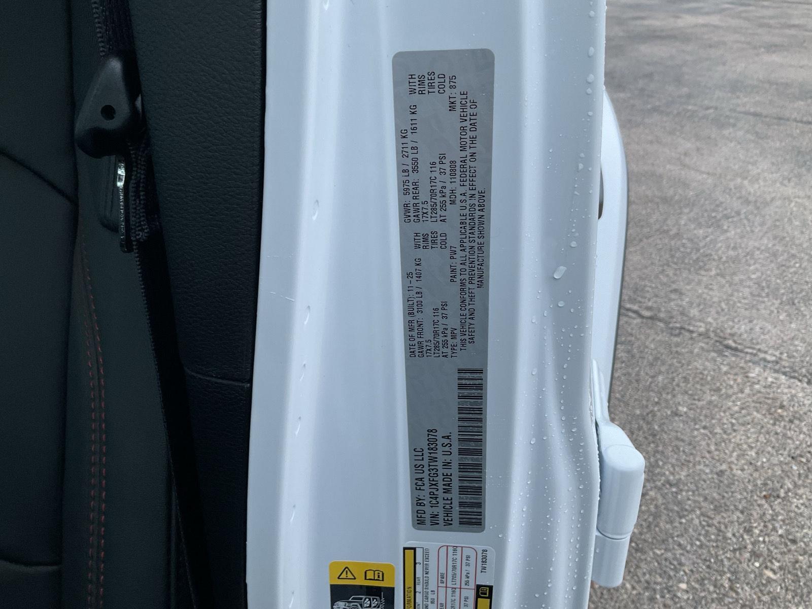 New 2026 Jeep Wrangler for sale in Grand Island NE