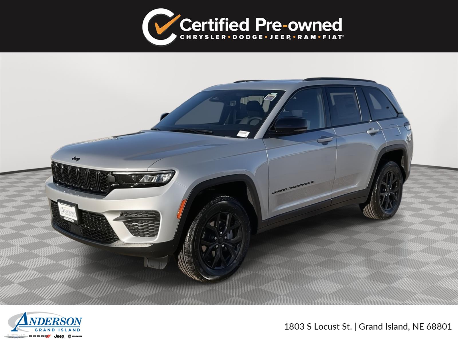 Silver Zynith 2025 Jeep Grand Cherokee SUV / Crossover Four-Wheel Drive 8-Speed Automatic
