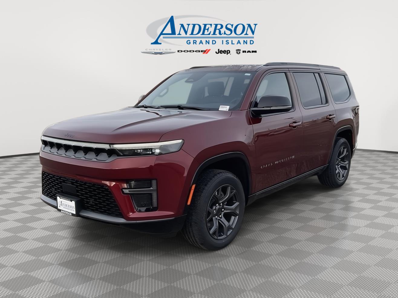 Velvet Red Pearlcoat 2026 Jeep Grand Wagoneer SUV / Crossover Four-Wheel Drive 8-Speed Automatic