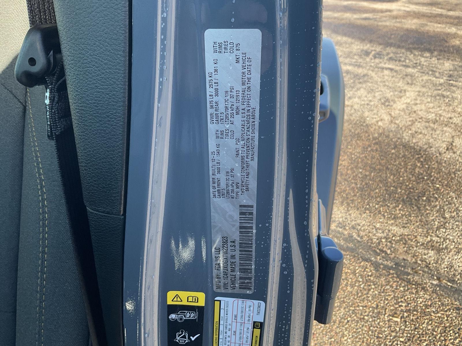 New 2026 Jeep Wrangler for sale in Grand Island NE