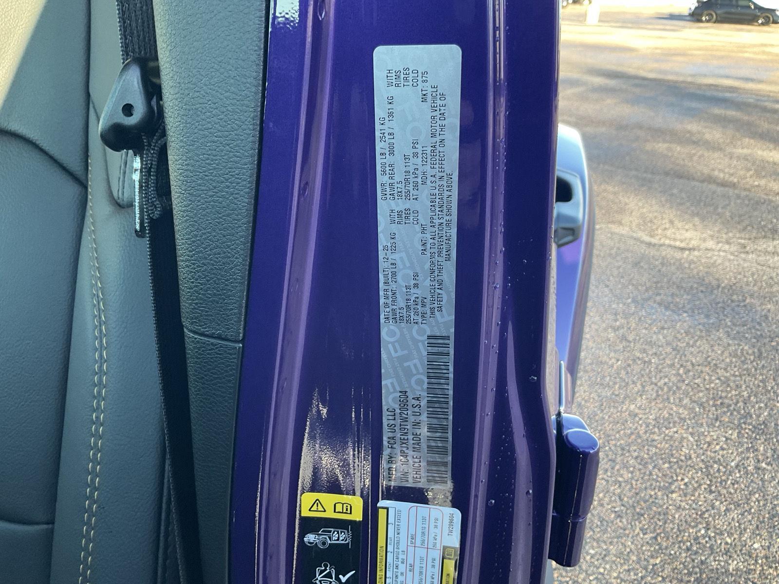 New 2026 Jeep Wrangler for sale in Grand Island NE