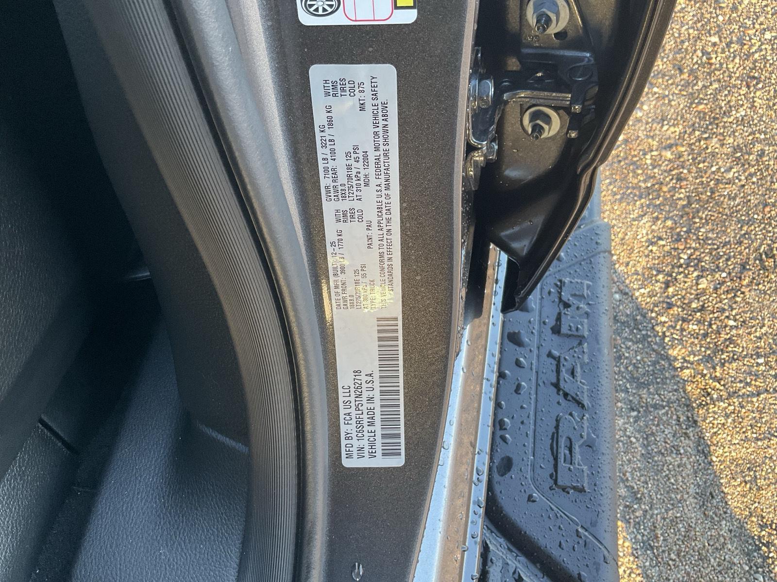 New 2026 Ram 1500 for sale in Grand Island NE