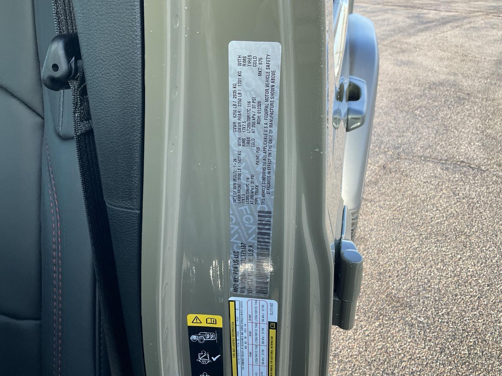 New 2026 Jeep Gladiator for sale in Grand Island NE