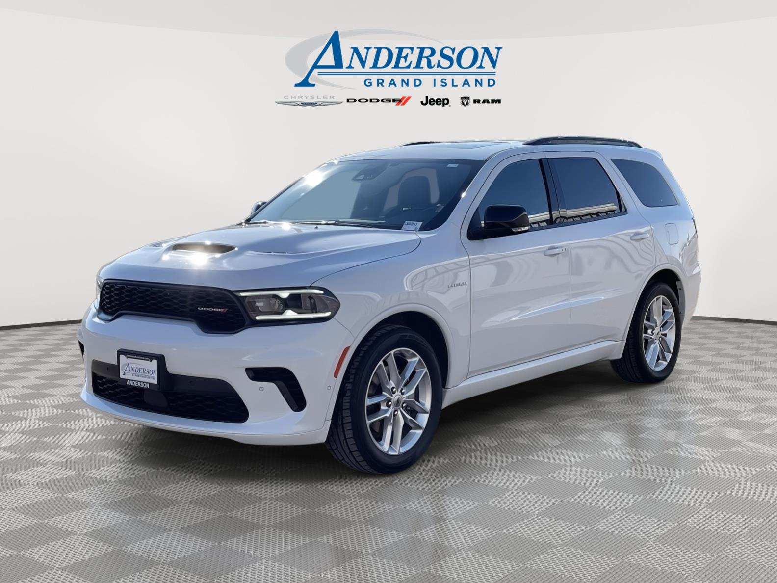 White Knuckle Clearcoat 2024 Dodge Durango R/T Plus AWD SUV / Crossover All-Wheel Drive 8-Speed Automatic
