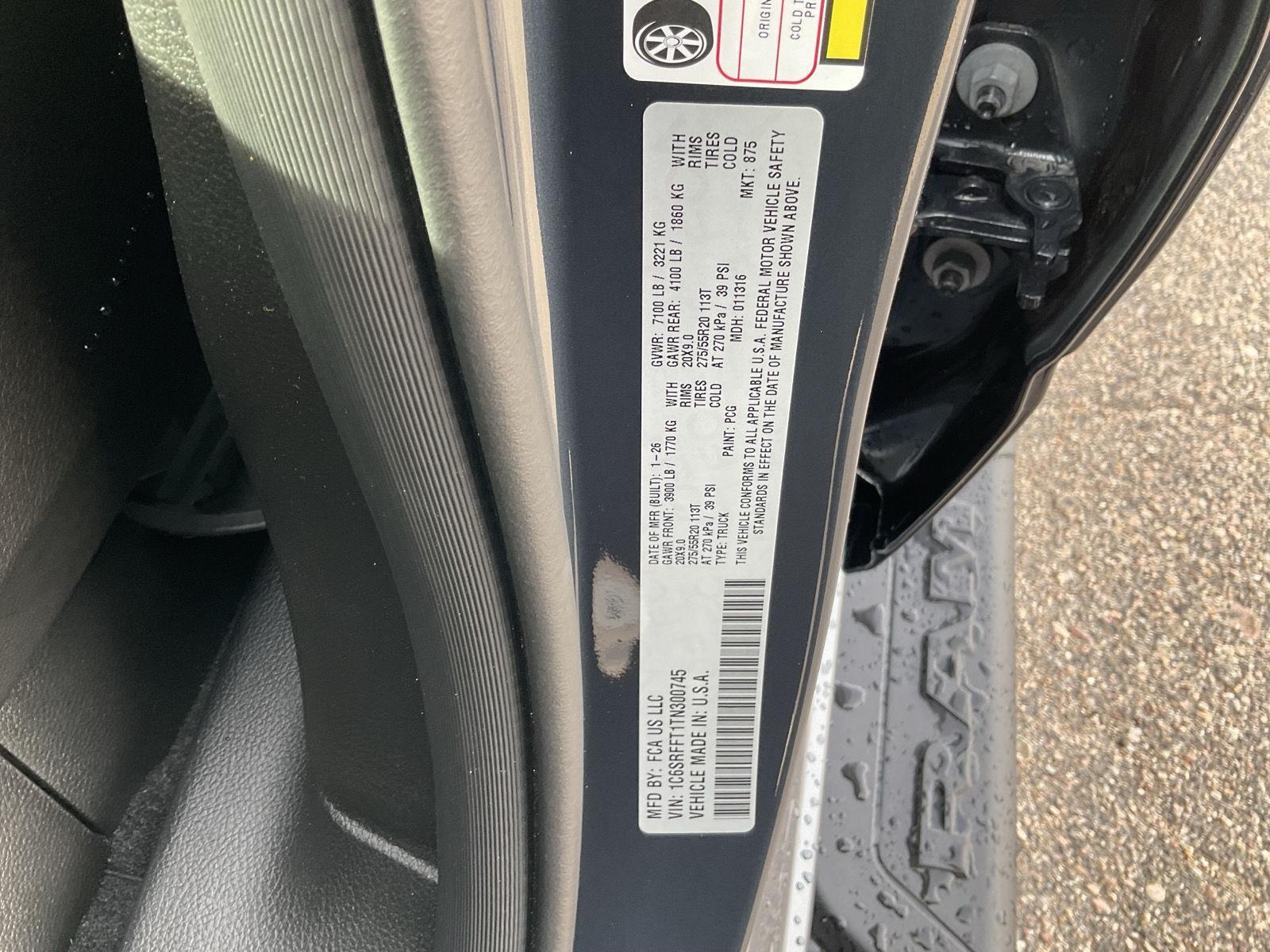 New 2026 Ram 1500 for sale in Grand Island NE