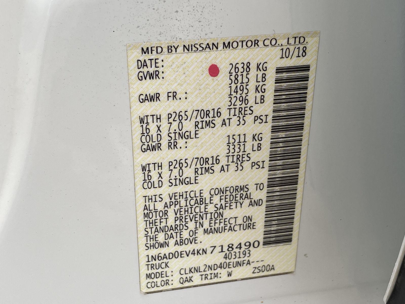 Used 2019 Nissan Frontier for sale in Grand Island NE