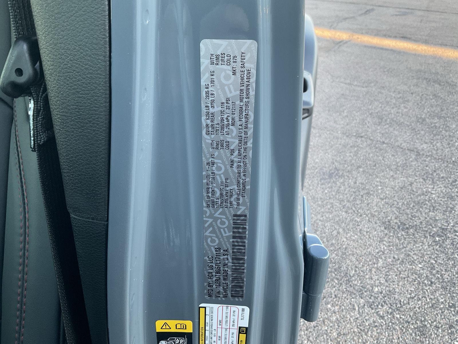 New 2026 Jeep Gladiator for sale in Grand Island NE