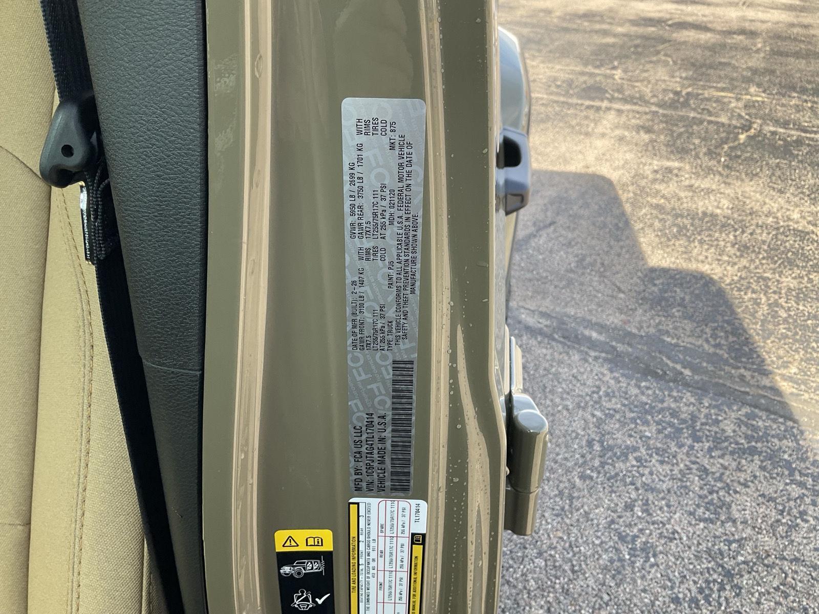 New 2026 Jeep Gladiator for sale in Grand Island NE