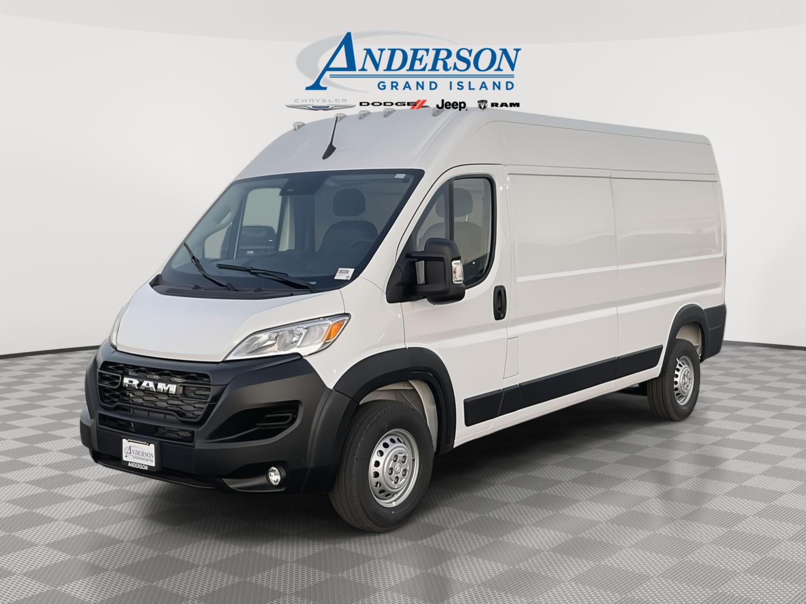 Bright White Clearcoat 2026 RAM ProMaster 2500 Tradesman 159 High Roof Cargo Van FWD Van Front-Wheel Drive Automatic