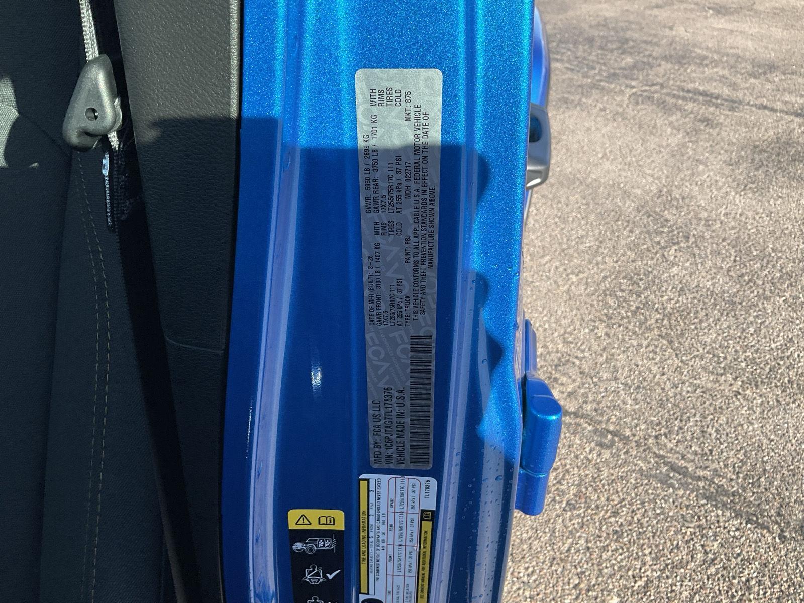 New 2026 Jeep Gladiator for sale in Grand Island NE