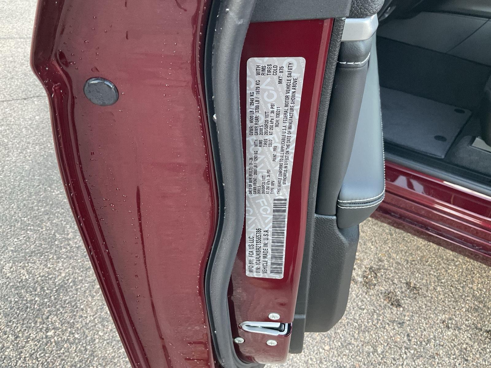 New 2026 Jeep Grand Cherokee L for sale in Grand Island NE