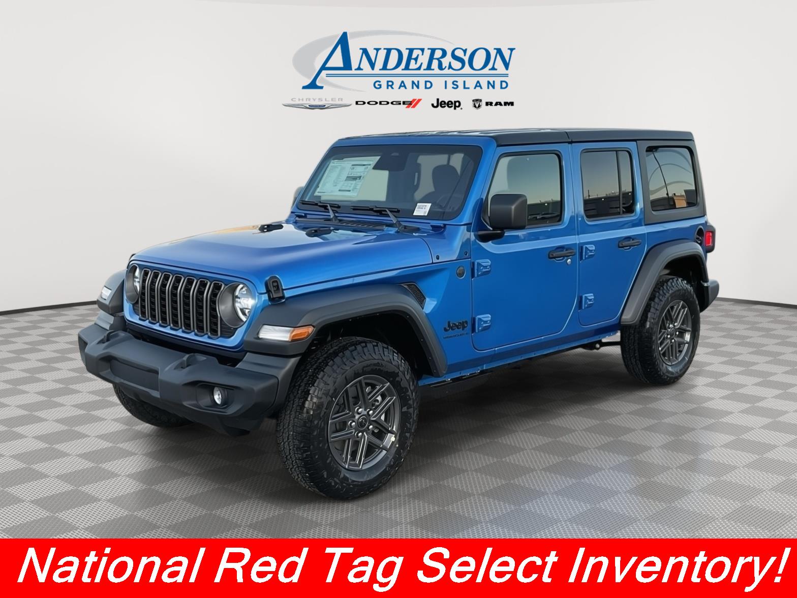 Hydro Blue Pearlcoat 2026 Jeep Wrangler SUV / Crossover Four-Wheel Drive 8-Speed Automatic