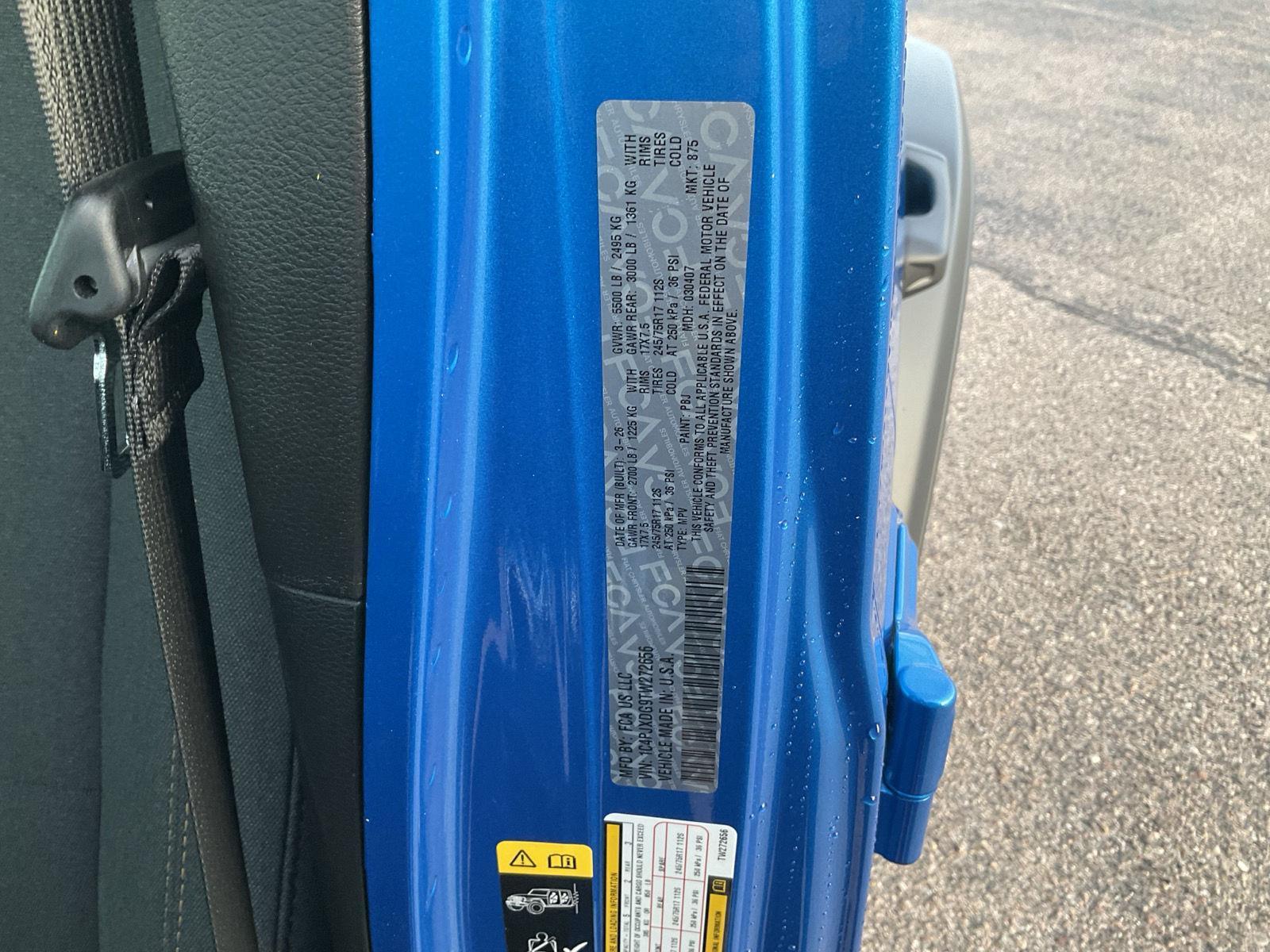 New 2026 Jeep Wrangler for sale in Grand Island NE