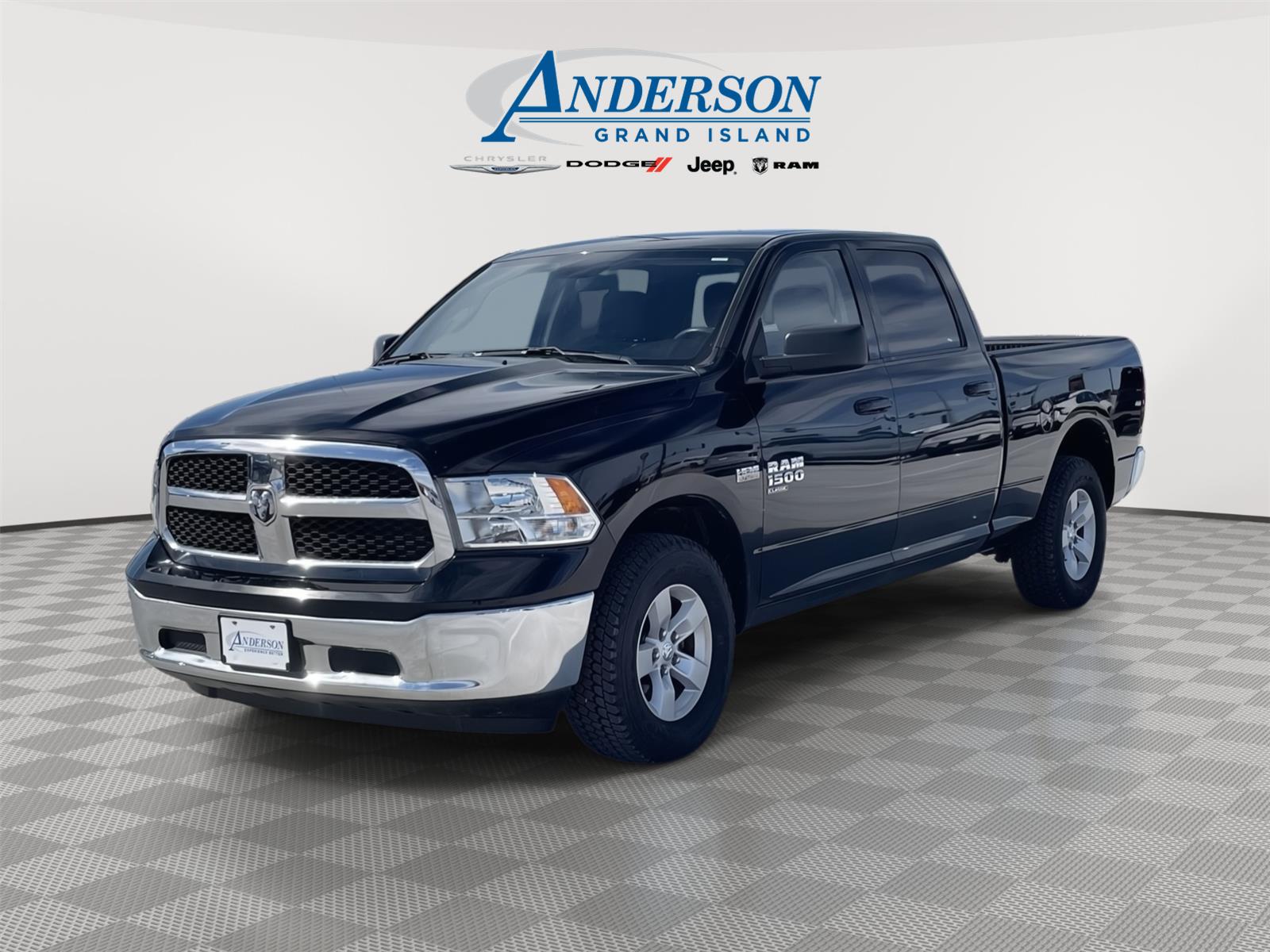 Diamond Black Crystal Pearlcoat 2021 RAM 1500 Pickup Truck Four-Wheel Drive 8-Speed Automatic