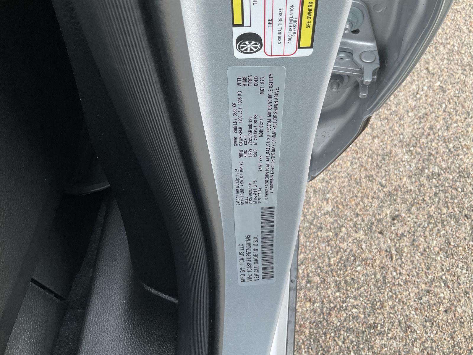 New 2026 Ram 1500 for sale in Grand Island NE