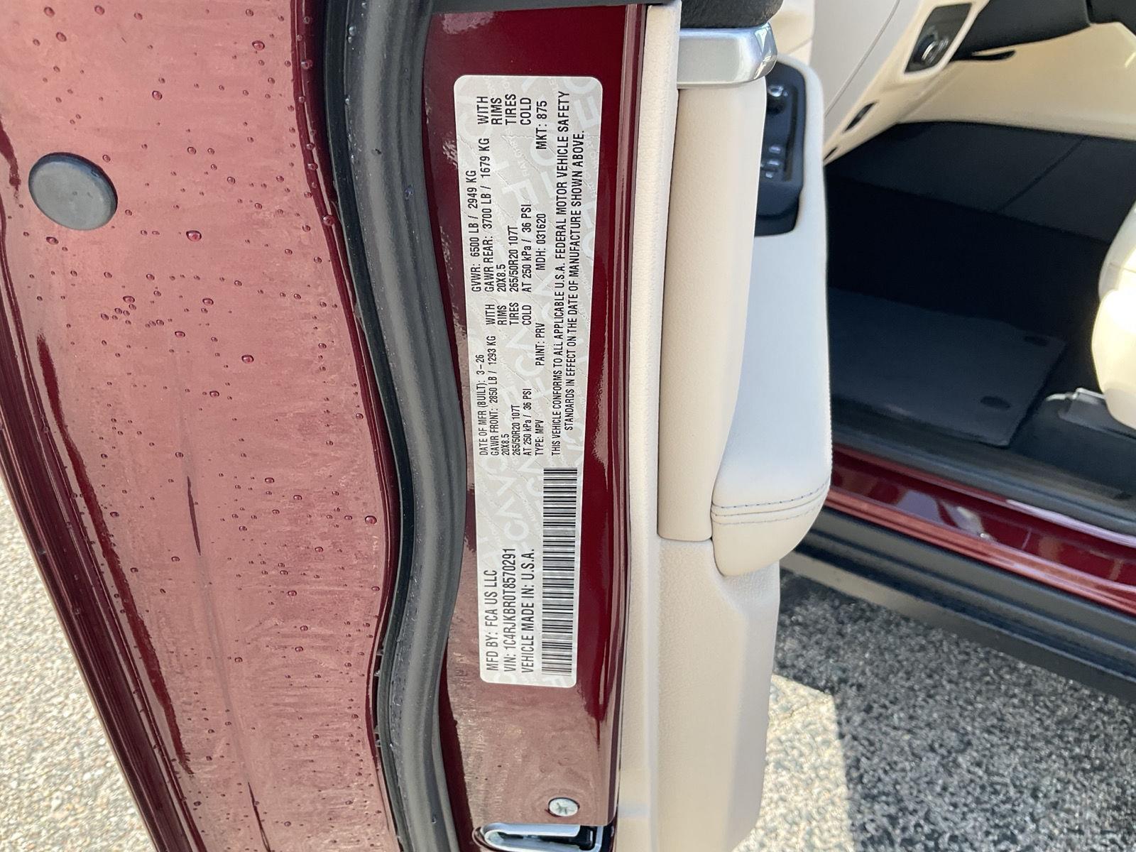 New 2026 Jeep Grand Cherokee L for sale in Grand Island NE