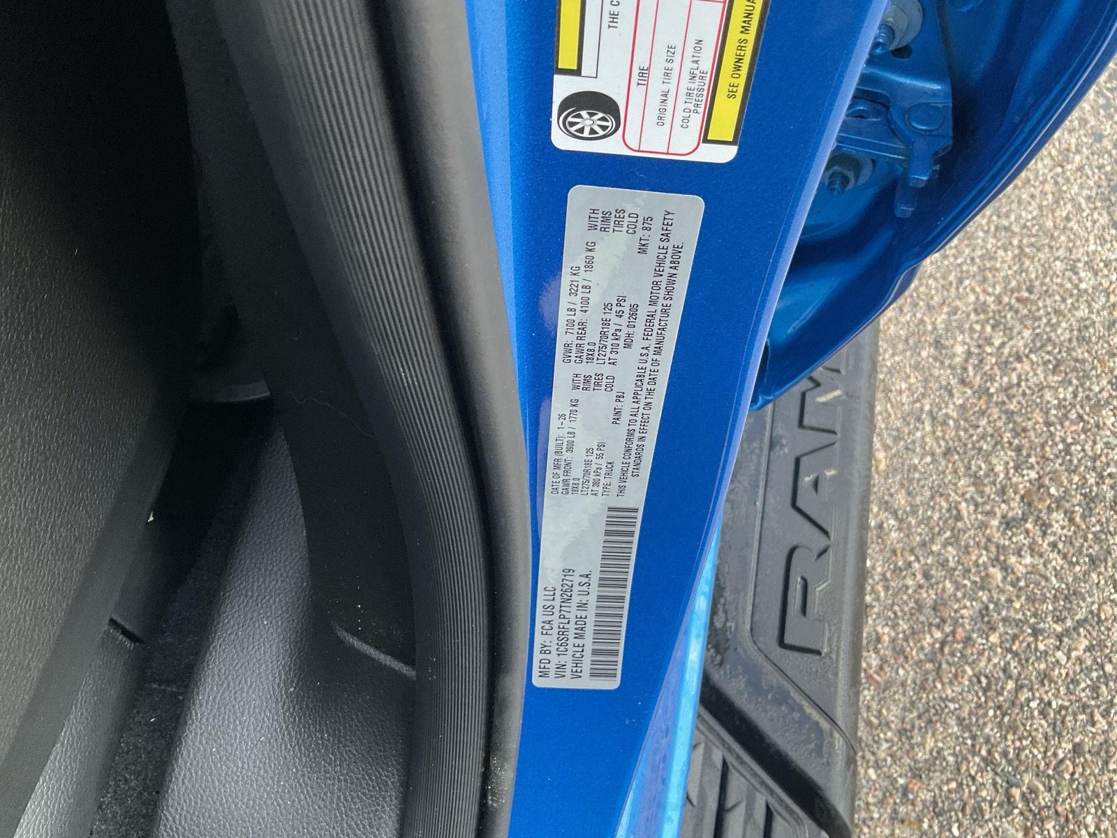 New 2026 Ram 1500 for sale in Grand Island NE