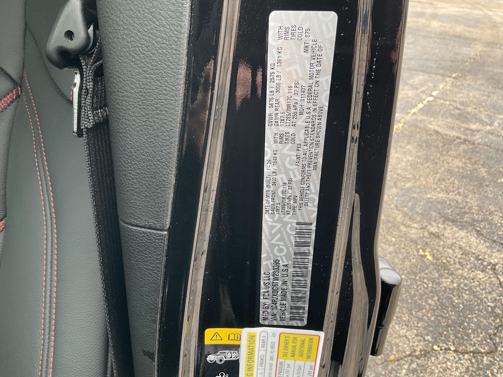 New 2026 Jeep Wrangler for sale in Grand Island NE