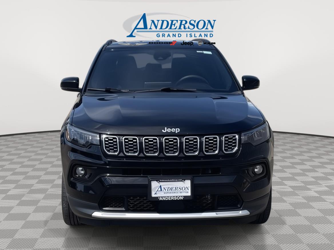 Diamond Black Crystal Pearlcoat 2025 Jeep Compass Limited 4WD SUV / Crossover Four-Wheel Drive 8-Speed Automatic