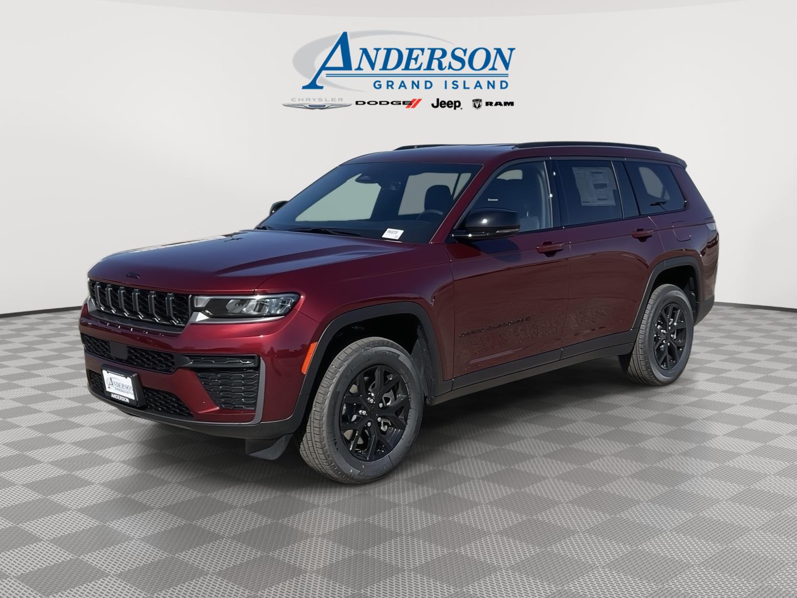 Velvet Red Pearlcoat 2026 Jeep Grand Cherokee L SUV / Crossover Four-Wheel Drive 8-Speed Automatic