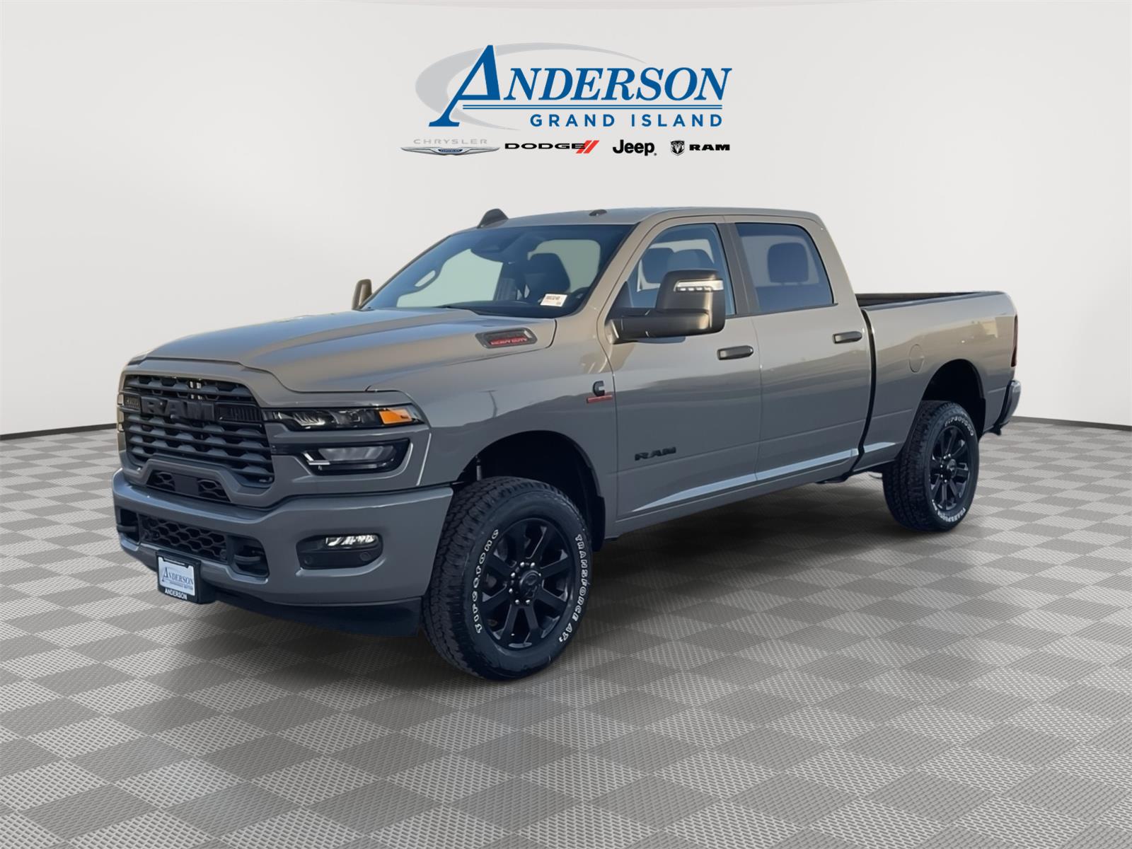Ceramic Gray Clearcoat 2026 RAM 2500 Big Horn Crew Cab 4WD Pickup Truck Four-Wheel Drive 8-Speed Automatic
