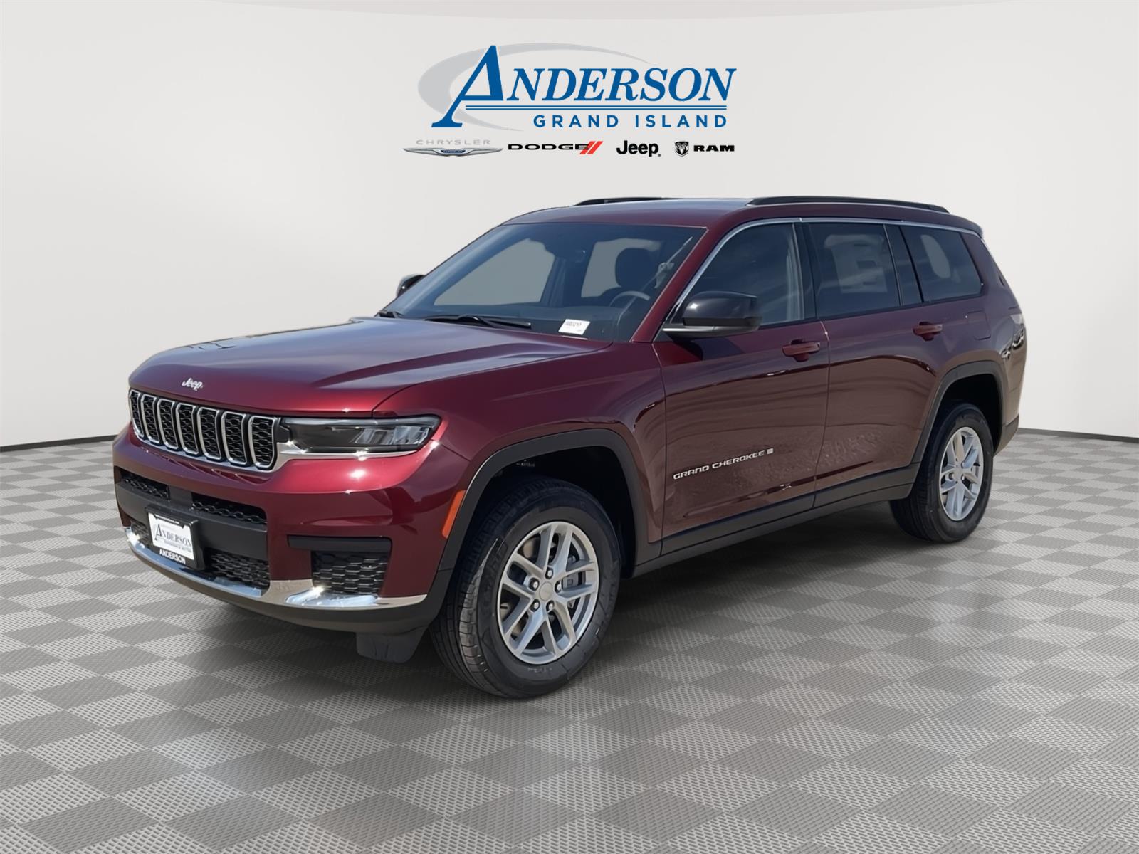 Velvet Red Pearlcoat 2026 Jeep Grand Cherokee L SUV / Crossover Four-Wheel Drive 8-Speed Automatic