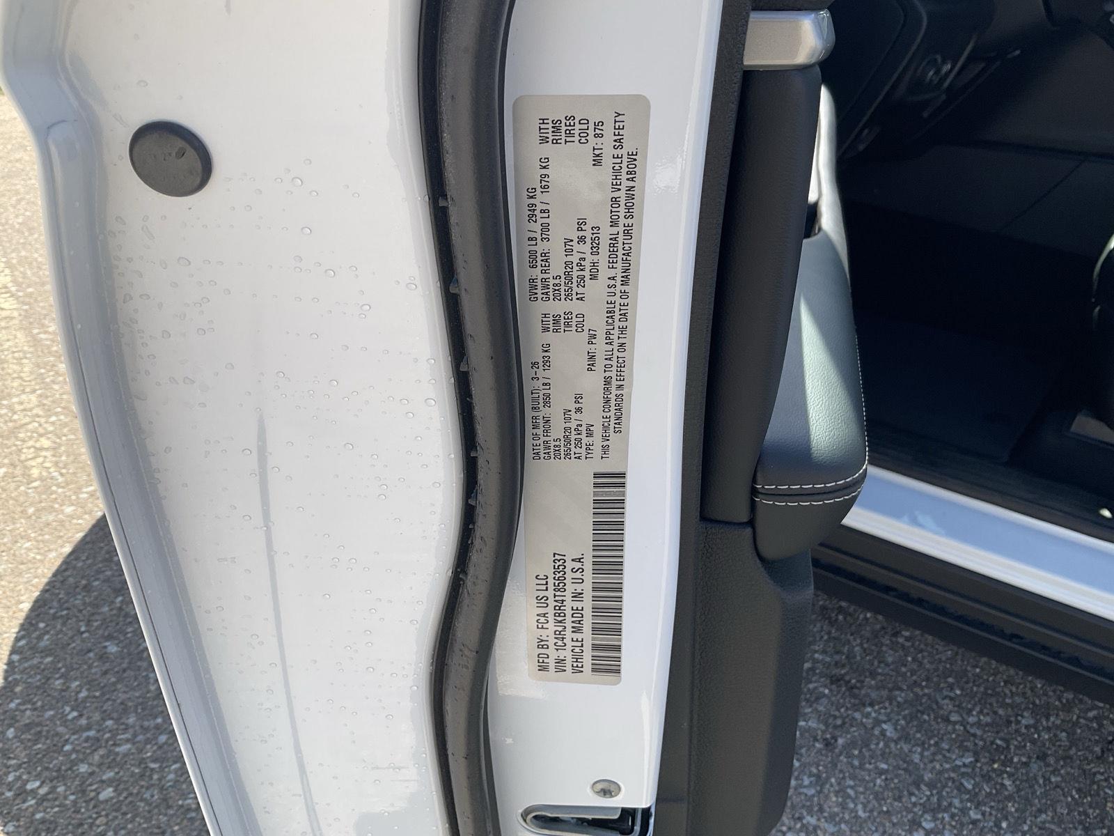New 2026 Jeep Grand Cherokee L for sale in Grand Island NE