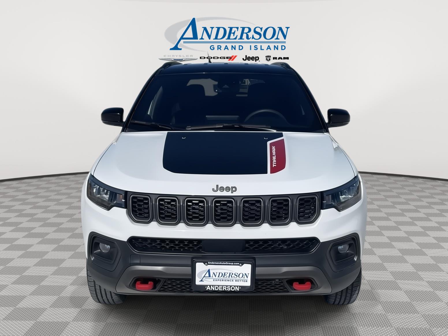 Bright White Clearcoat 2025 Jeep Compass Trailhawk 4WD SUV / Crossover Four-Wheel Drive 8-Speed Automatic