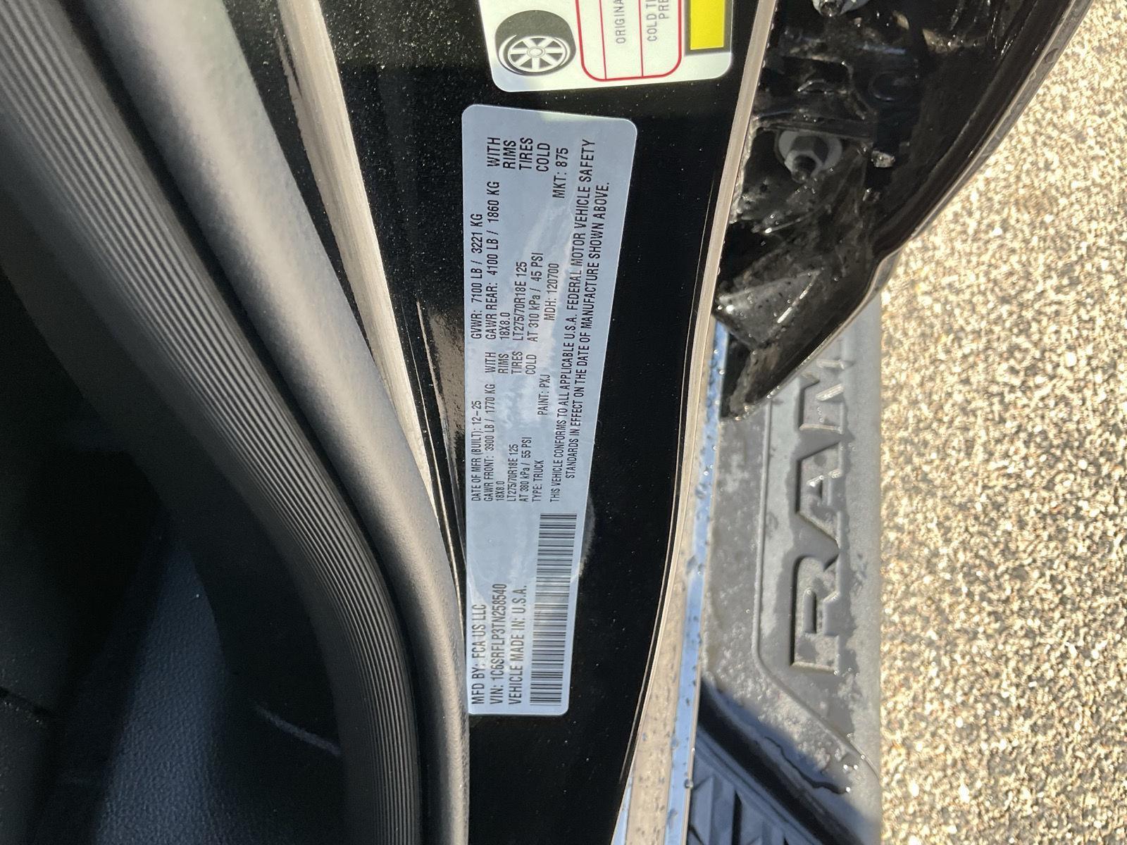 New 2026 Ram 1500 for sale in Grand Island NE