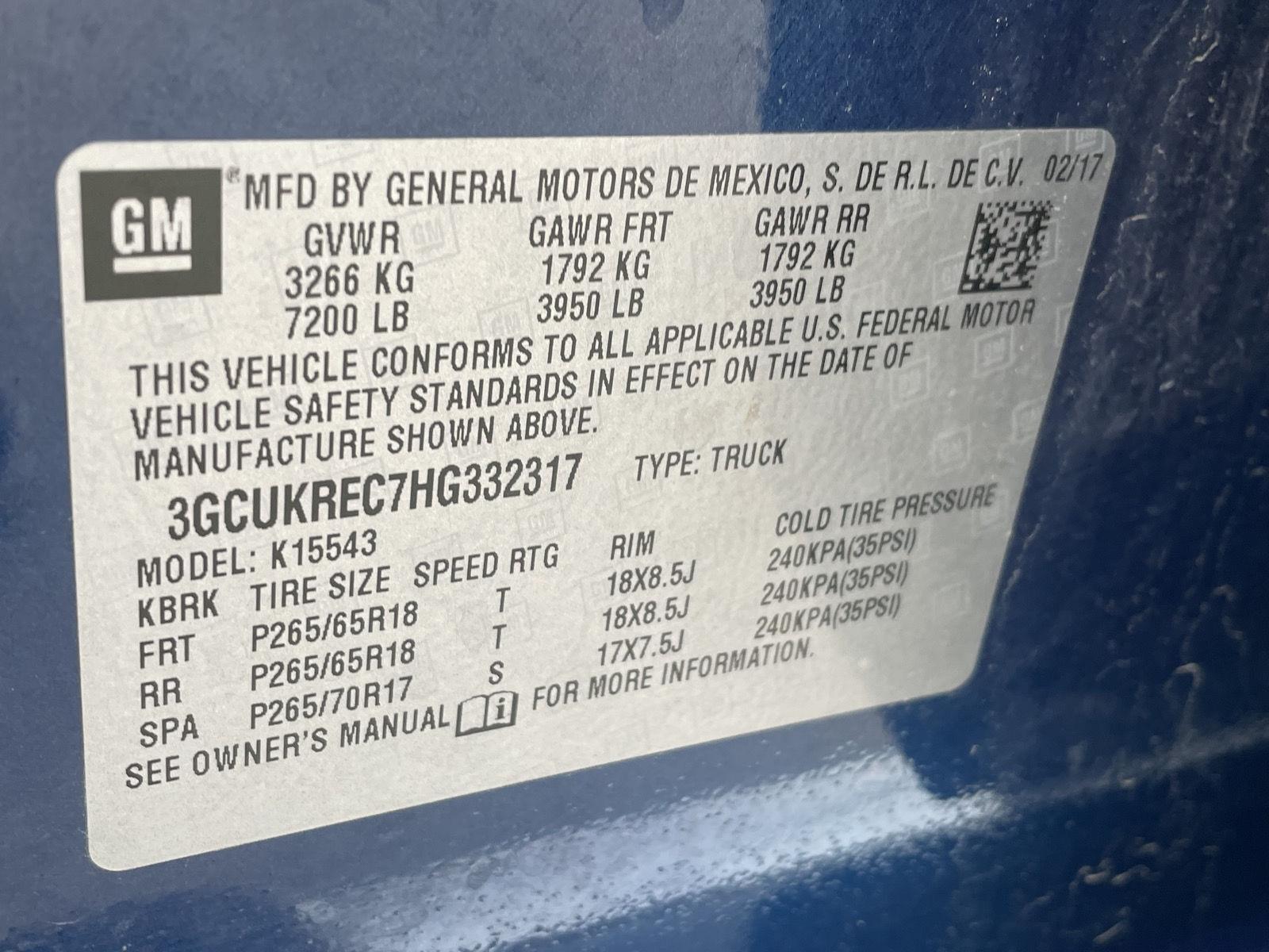 Used 2017 Chevrolet Silverado 1500 for sale in Grand Island NE