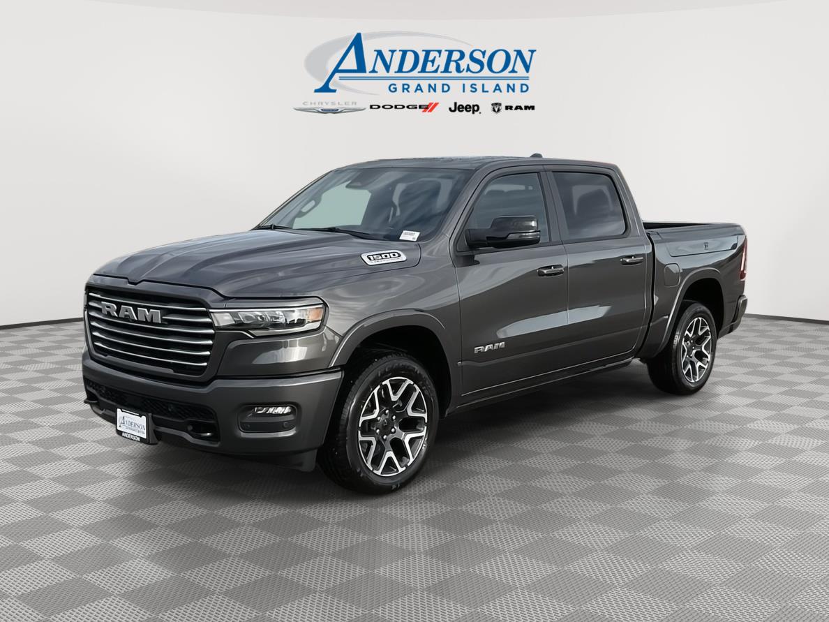 Gray (Granite Crystal Metallic Clearcoat) 2026 RAM 1500 Pickup Truck Four-Wheel Drive 8-Speed Automatic