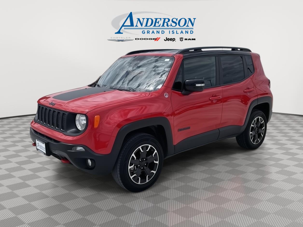 Colorado Red Clearcoat 2023 Jeep Renegade SUV / Crossover Four-Wheel Drive 9-Speed Automatic