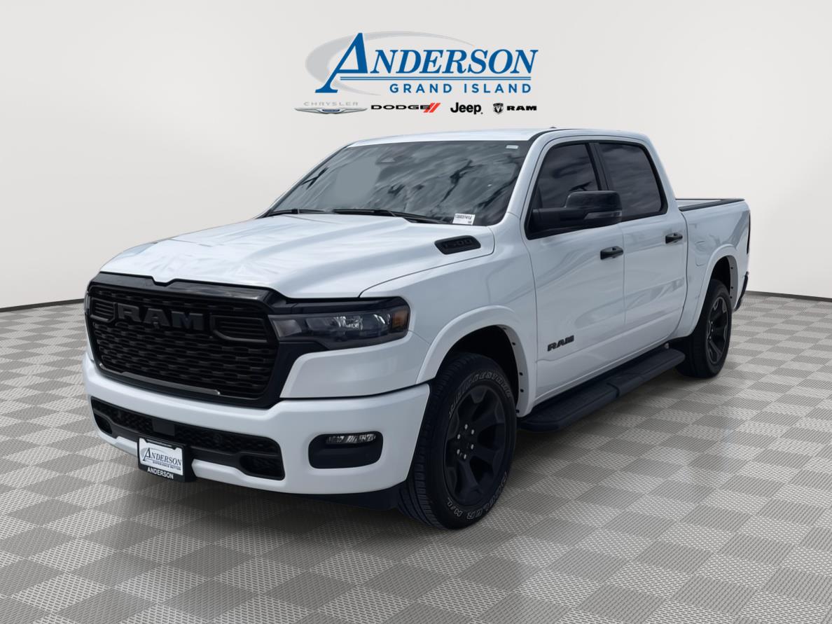 Bright White Clearcoat 2026 RAM 1500 Pickup Truck Four-Wheel Drive 8-Speed Automatic