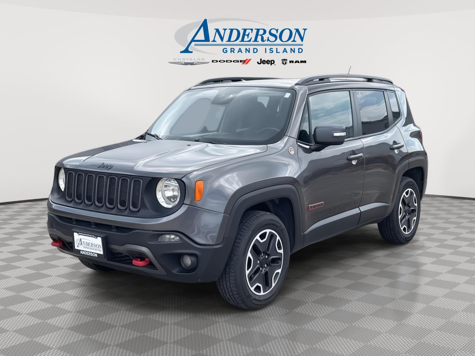 Gray (Granite Crystal Metallic Clearcoat) 2016 Jeep Renegade SUV / Crossover Four-Wheel Drive 9-Speed Automatic