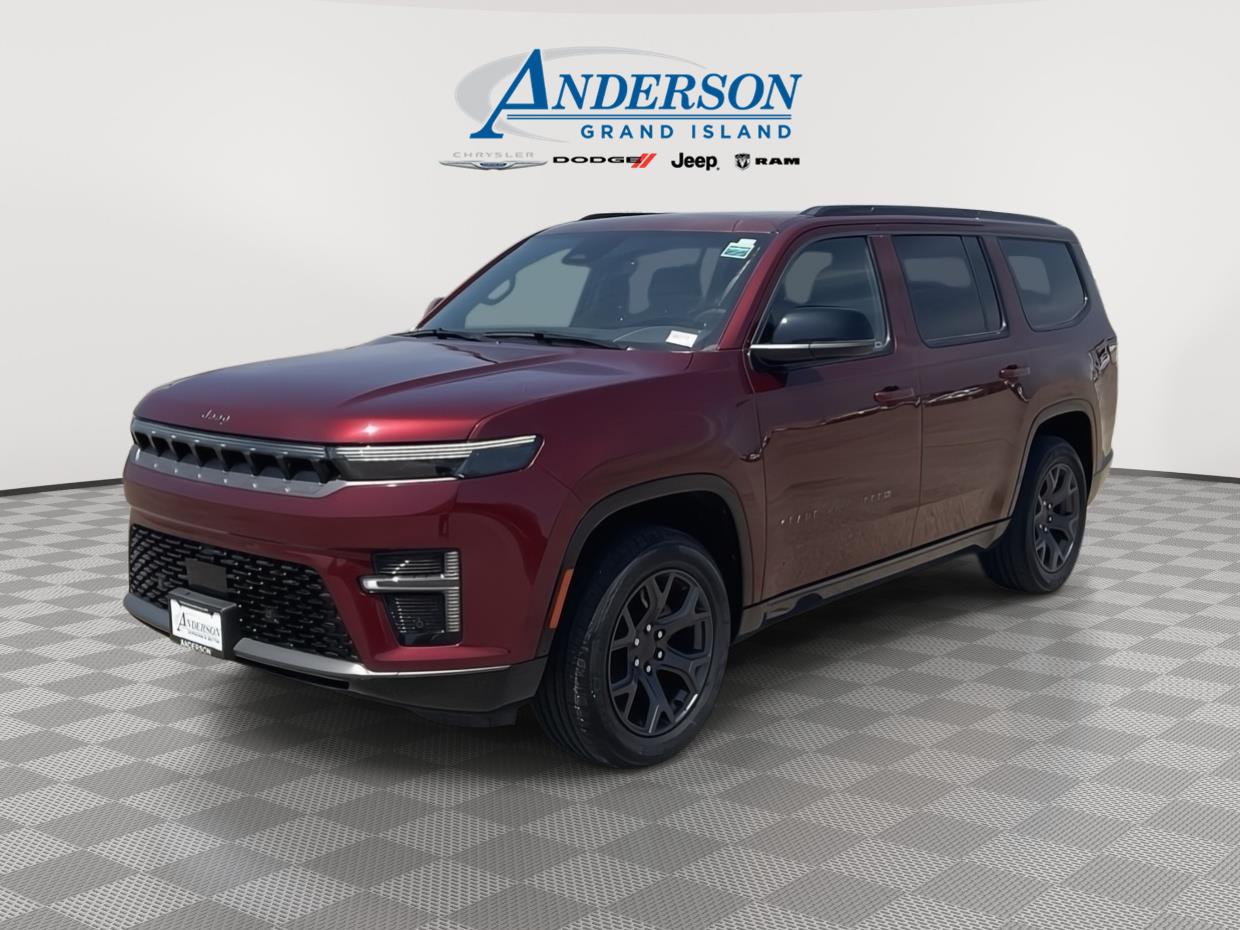 Velvet Red Pearlcoat 2026 Jeep Grand Wagoneer SUV / Crossover Four-Wheel Drive 8-Speed Automatic