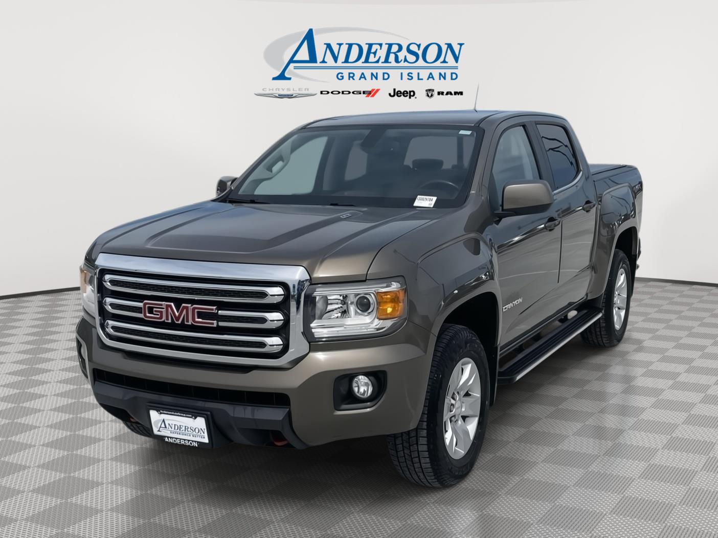 Bronze Alloy Metallic 2016 GMC Canyon Pickup Truck Four-Wheel Drive 6-Speed Automatic