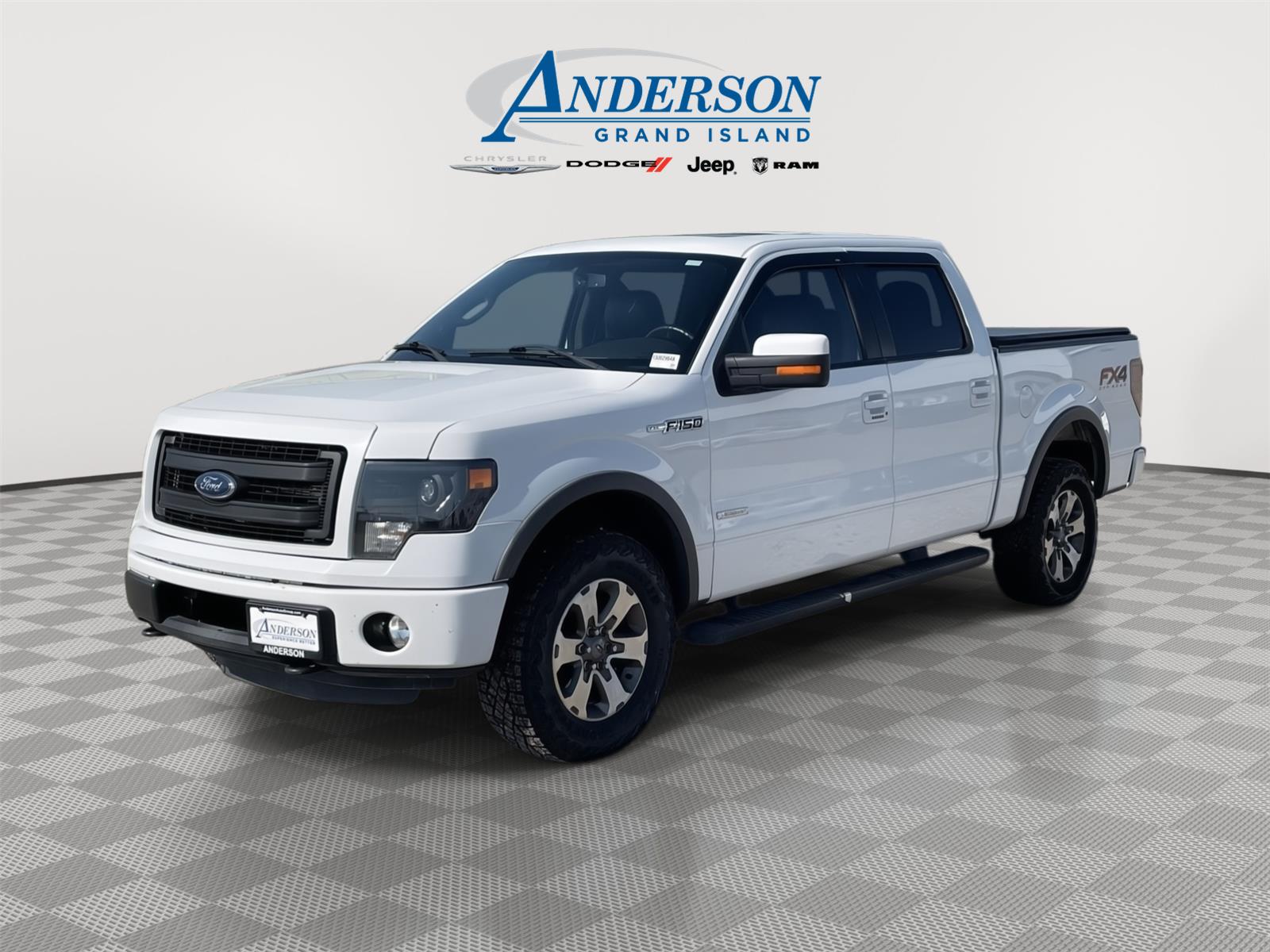 Oxford White 2014 Ford F-150 Pickup Truck Four-Wheel Drive 