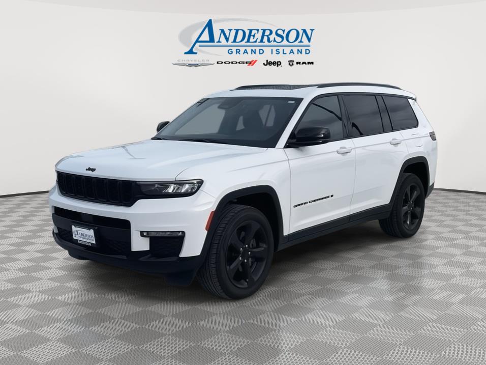 Bright White Clearcoat 2022 Jeep Grand Cherokee L SUV / Crossover Four-Wheel Drive 8-Speed Automatic