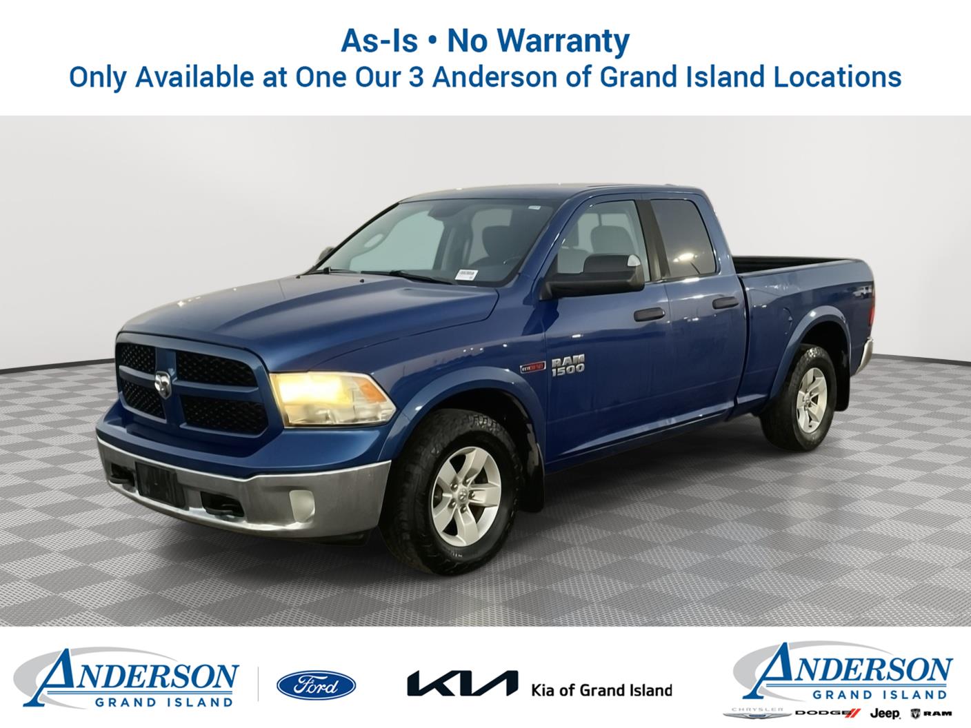 2015 RAM 1500 Outdoorsman Quad Cab 4WD