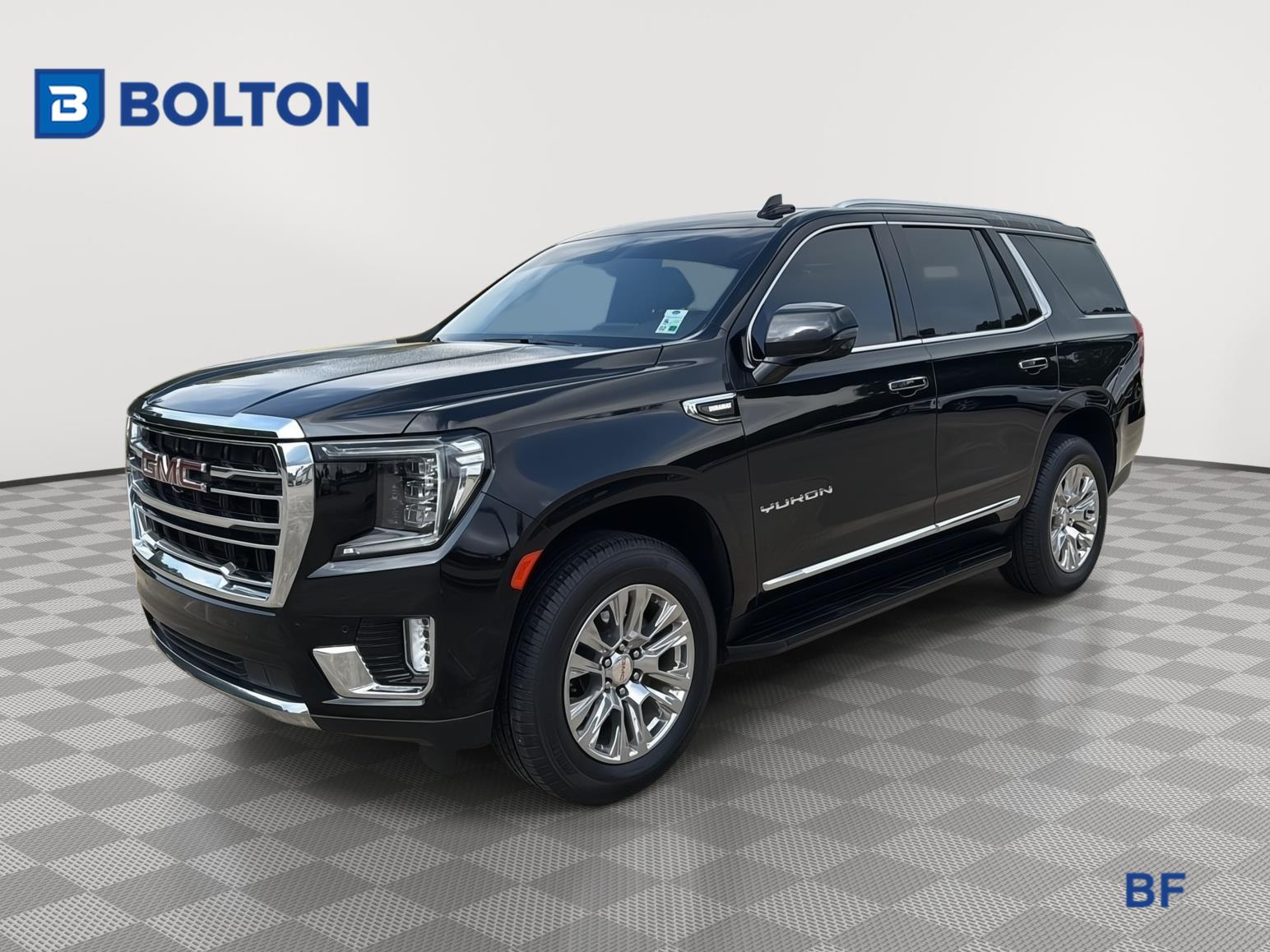 Onyx Black 2023 GMC Yukon SLT RWD SUV / Crossover 4X2 Automatic