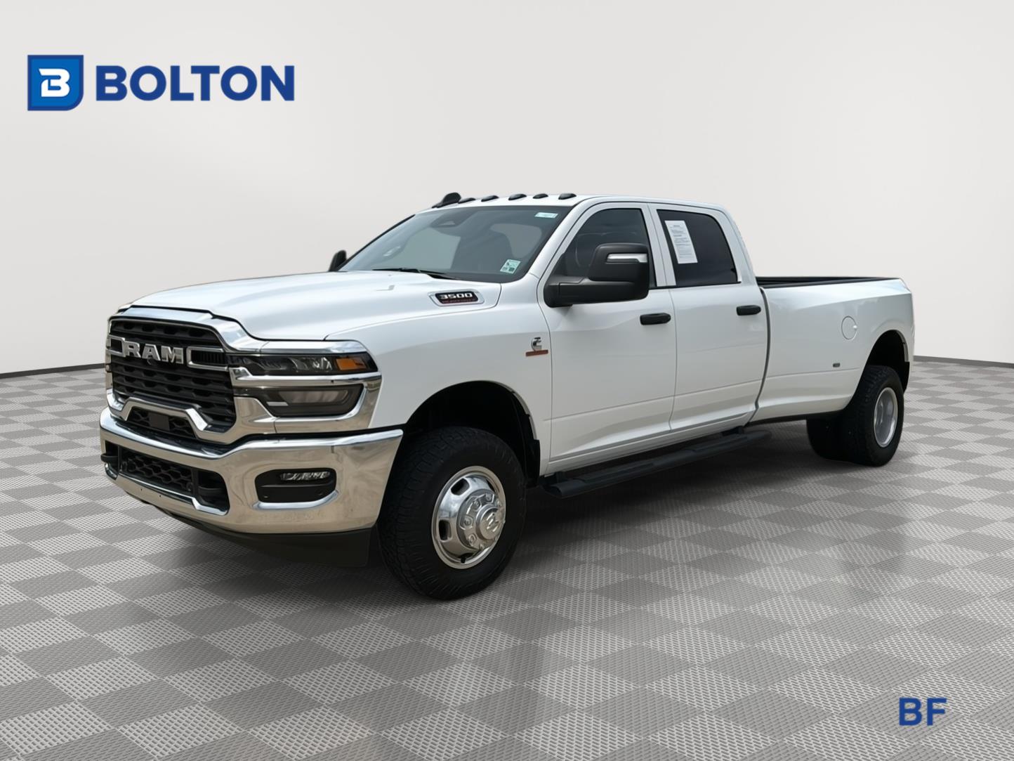 Bright White Clearcoat 2026 RAM 3500 Tradesman Crew Cab LB DRW 4WD Pickup Truck Four-Wheel Drive 8-Speed Automatic