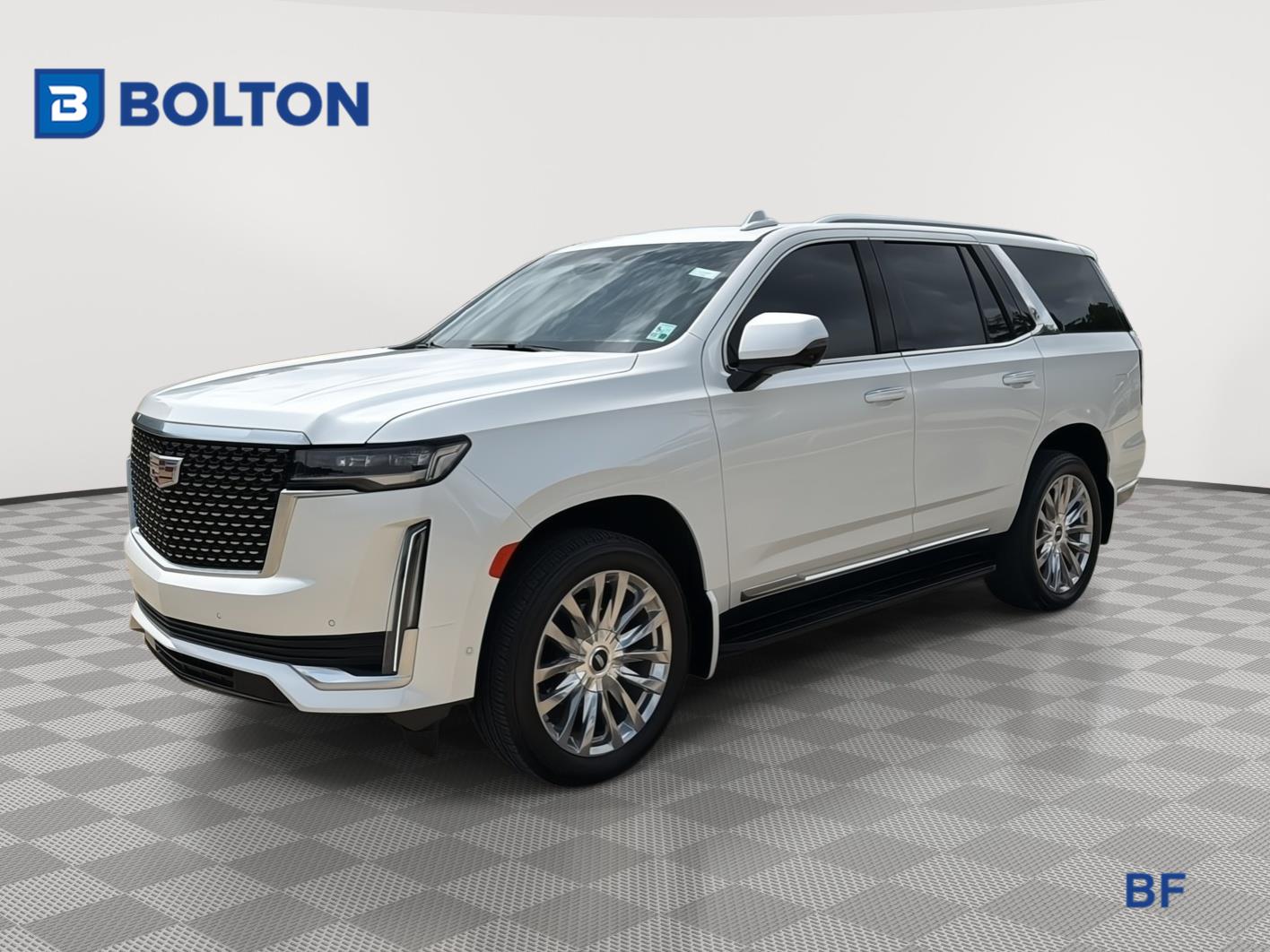 Crystal White Tricoat 2023 Cadillac Escalade Premium Luxury RWD SUV / Crossover Rear-Wheel Drive Automatic